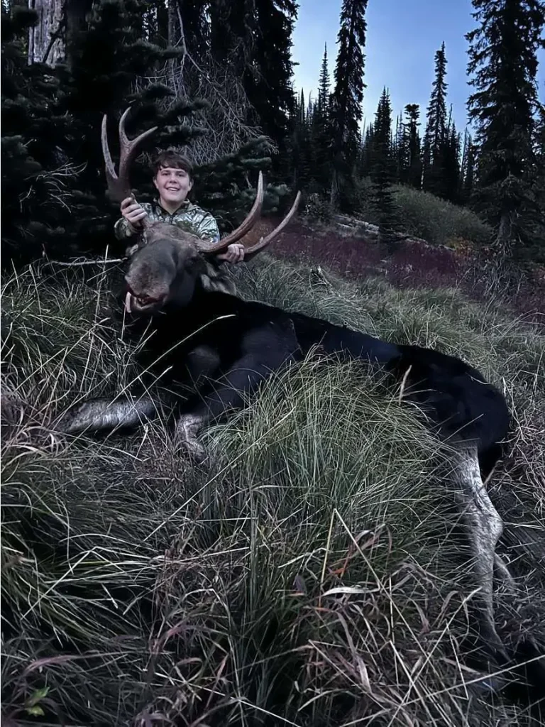 North Idaho family moose hunt with a once-in-a-lifetime tag